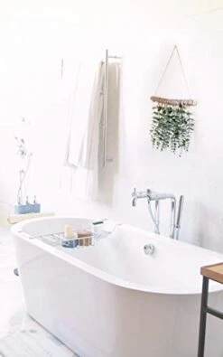 LokoVynes Artificial Eucalyptus Wall Decor - Wall Hanging Eucalyptus Greenery Gives Any Room A Natural, Trendy, Modern Feel - Boho Bedroom Decorations, Bathroom Wall Decor, Kitchen Decorations -Organic Plant Shop 31EglfrRh2L