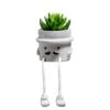 AEMYMTW Fake Potted Plants – Cute Artificial Succulents With Funny Ceramic Pot – Animated Hanging Plants Artificial Décor For Home And Office – Safe And Secure Packaging - 6.9 X 5.29 X 5.25 Inch