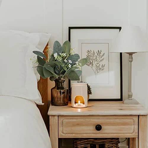 DEEMEI 22pcs Artificial Eucalyptus Stems Bulk Silver Dollar Leaves Eucalyptus Branches Greenery Decor(11.4" Tall) 4 DEEMEI 22pcs Artificial Eucalyptus Stems Bulk Silver Dollar Leaves Eucalyptus Branches Greenery Decor(11.4" Tall) - Image 4