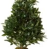 Nearly Natural 3-Ft. Bay Leaf Artificial Topiary UV Resistant (Indoor/Outdoor) Silk Trees Green