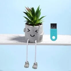 Iuuidu Artificial Potted Plant, Faux Succulent In Pot Emotional Cement Potted Plant Animated Artificial Succulents Decor For Home Living Room Bedroom And Office(Shy) 29 Iuuidu Artificial Potted Plant, Faux Succulent In Pot Emotional Cement Potted Plant Animated Artificial Succulents Decor For Home Living Room Bedroom And Office(Shy) -Organic Plant Shop 41F7iTdQwL. AC