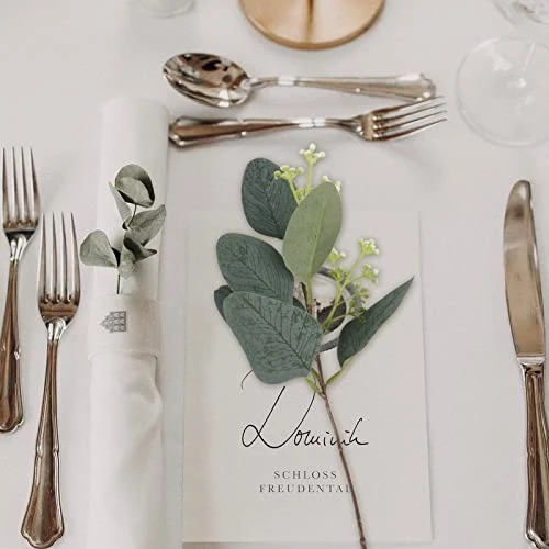 DEEMEI 22pcs Artificial Eucalyptus Stems Bulk Silver Dollar Leaves Eucalyptus Branches Greenery Decor(11.4" Tall) 3 DEEMEI 22pcs Artificial Eucalyptus Stems Bulk Silver Dollar Leaves Eucalyptus Branches Greenery Decor(11.4" Tall) - Image 3