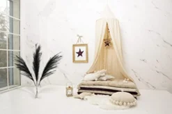 Tall 43'' Black 3-pcs Artificial Faux Pampas Grass Tall, Decor For Living Room / Wedding Decoration Floor Vase Filler -Organic Plant Shop 41L5fCe1eaL