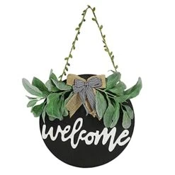 Natural Jute Twine, 66 Feet 5mm Burlap Leaf Ribbon, Braided Decoration Vine With Artificial Green Leaves For Jungle Safari Themed Party Birthday Wedding Garden Home Decor(1 Roll) -Organic Plant Shop 41MWBEm7H1S