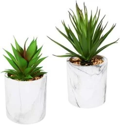 Tiita Artificial Faux Succulents In Pots Fake Plants Ceramic Arrangement Planter Small Mini Tiny Decoration For Home Office Desk Window Sill Bathroom Bedroom Outdoor Indoor 4 Set -Organic Plant Shop 41sLa sgxuL. AC