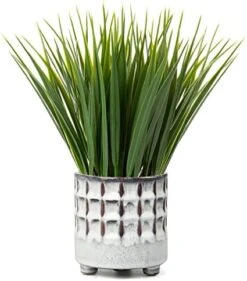 Potted Plants Artificial Decor Faux Plants Indoor Artificial Grass Plant In Ceramic Pot For Home Decor Realistic Green Fake Grass House Living Room Bedroom Bathroom Office Greenery Decoration 9 Potted Plants Artificial Decor Faux Plants Indoor Artificial Grass Plant In Ceramic Pot For Home Decor Realistic Green Fake Grass House Living Room Bedroom Bathroom Office Greenery Decoration -Organic Plant Shop 41xEcKi LL. AC
