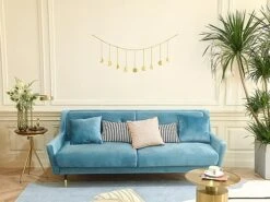 Mkono Moon Phase Wall Hanging Boho Aesthetic Room Decor Metal Moons Garland Hanging Art Bohemian Home Decoration For Girls Room Nursery Bedroom Livingroom Dorm, Ideal Gift, Gold, 50" -Organic Plant Shop 5197MUBwpVL