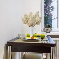 PYSAZI 12 Pcs Natural Dried Palm Leaves Boho Dried Palm Spears Leaves Bulk Small Dried Real Palm Fans Dry Palm Leaves With Stems Dried Leaf Boho Home Décor For Vase Wedding Office Home 43.5*12cm 11 PYSAZI 12 Pcs Natural Dried Palm Leaves Boho Dried Palm Spears Leaves Bulk Small Dried Real Palm Fans Dry Palm Leaves With Stems Dried Leaf Boho Home Décor For Vase Wedding Office Home 43.5*12cm -Organic Plant Shop 51BHTkclinL