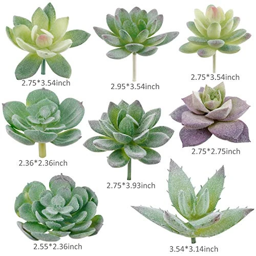 Augshy Artificial Succulents, 16 Pack Fake Succulents Plants Artificial Small Fake Plants Faux Succulents Unpotted For Lotus Landscape Decorative Garden Arrangement Decor 1 Augshy Artificial Succulents, 16 Pack Fake Succulents Plants Artificial Small Fake Plants Faux Succulents Unpotted For Lotus Landscape Decorative Garden Arrangement Decor
