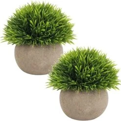 Briful Small Fake Plants Faux Potted Plant Mini Artificial Plants For For Home Table Office Room Desk Bathroom Shelf Kitchen Farmhouse Mantel Decoration -Organic Plant Shop 51NY4XM119L. AC