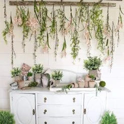 Flojery Mini Potted Plants Artificial Eucalyptus Boxwood Rosemary Greenery In Pots Faux Potted Herbs Small House Plants 8.3"-9" Tall For Indoor Greenery Tabletop Décor Centerpiece (Sprayed Eucalyptus) -Organic Plant Shop 51Nuowb0NJL