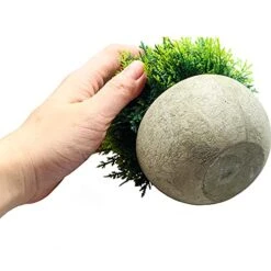 Svenee Mini Fake Cypress Cedar Plants For Bathroom Home Office Desk Decor, Small Artificial Faux Greenery For Farmhouse Decorations (Potted Plants) (2) -Organic Plant Shop 51Q6r5g9fvS 1