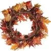 Nearly Natural 4648 Harvest Wreath Fall, 28-Inch