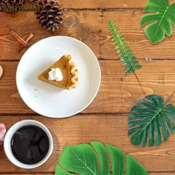 92pcs Palm Leaves Artificial Plant Kit Fake Leaves Jungle Party Decorations Monstera Deliciosa Faux Palm Fronds Tropical Plants Greenery Hawaiian Luau Party Supplies Wedding Decor Beach Theme -Organic Plant Shop 51Se4MfZtBL