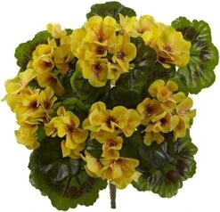 Nearly Natural Geranium Artificial Bush UV Resistant, Set Of 4 (Indoor/Outdoor), Beauty,14"Dx14"Wx13"H 15 Nearly Natural Geranium Artificial Bush UV Resistant, Set Of 4 (Indoor/Outdoor), Beauty,14"Dx14"Wx13"H -Organic Plant Shop 51W34vD6QEL. AC