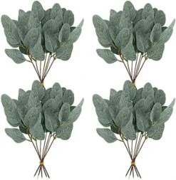 Whonline 20pcs Artificial Eucalyptus Leaves Stems With White Seeds Short Silver Dollar Artificial Flowers For Decoration Greenery Stems Plants For Flower Arrangement Wedding Bouquets Decor -Organic Plant Shop 51Z3BmthyPS. AC