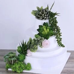 Winlyn 6 Pcs Unpotted Fake Succulents Assorted Faux Succulent In Different Green Artificial Hanging Succulents Textured Faux Succulent Pick Hanging String Of Pearls Plant For Wedding Centerpieces 8 Winlyn 6 Pcs Unpotted Fake Succulents Assorted Faux Succulent In Different Green Artificial Hanging Succulents Textured Faux Succulent Pick Hanging String Of Pearls Plant For Wedding Centerpieces -Organic Plant Shop 51rULzhw9SL