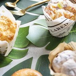 66 Pcs Artificial Palm Leaves Tropical Monstera Fake Large Green Leaf Table Wall Decoration For Jungle Safari Hawaiian Luau Party BBQ Beach Bridal Shower Wedding Birthday Classroom Supplies(3 Size) -Organic Plant Shop 51sdtdEKZpS