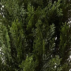 Nearly Natural 5172 4ft. Cedar Tree Silk Tree (Indoor/Outdoor),Green,49.5" X 9" X 9" -Organic Plant Shop 61NYHMXwnmL