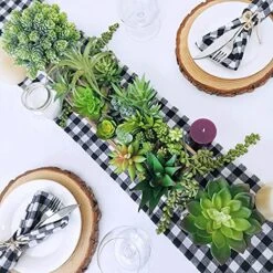 Winlyn 15 Pcs Artificial Succulents Unpotted Bulk Small Faux Succulent Plants Hanging Succulents Hops Aloe For Succulent Garden Wreath Floral Arrangement Indoor Outdoor Green Decor -Organic Plant Shop 61cBXuCI1gL