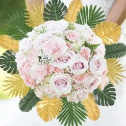 77 Pieces 9 Kinds Artificial Palm Leaves For Tropical Party Decorations Golden Tropical Leaves With Stems Jungle Leaves Decoration Hawaiian Party Beach Baby Shower Wedding Birthday Decorations 9 77 Pieces 9 Kinds Artificial Palm Leaves For Tropical Party Decorations Golden Tropical Leaves With Stems Jungle Leaves Decoration Hawaiian Party Beach Baby Shower Wedding Birthday Decorations -Organic Plant Shop 61flaRr5xPL