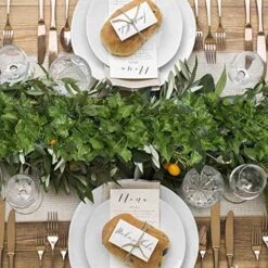 Artiflr 84Feet 12 Strands Artificial Flowers Greenery Fake Hanging Vine Plants Leaf Garland Hanging For Wedding Party Garden Outdoor Office Wall Decoration -Organic Plant Shop 61o2U5KaK5L